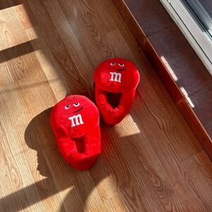M&M'S Red Women's Slippers